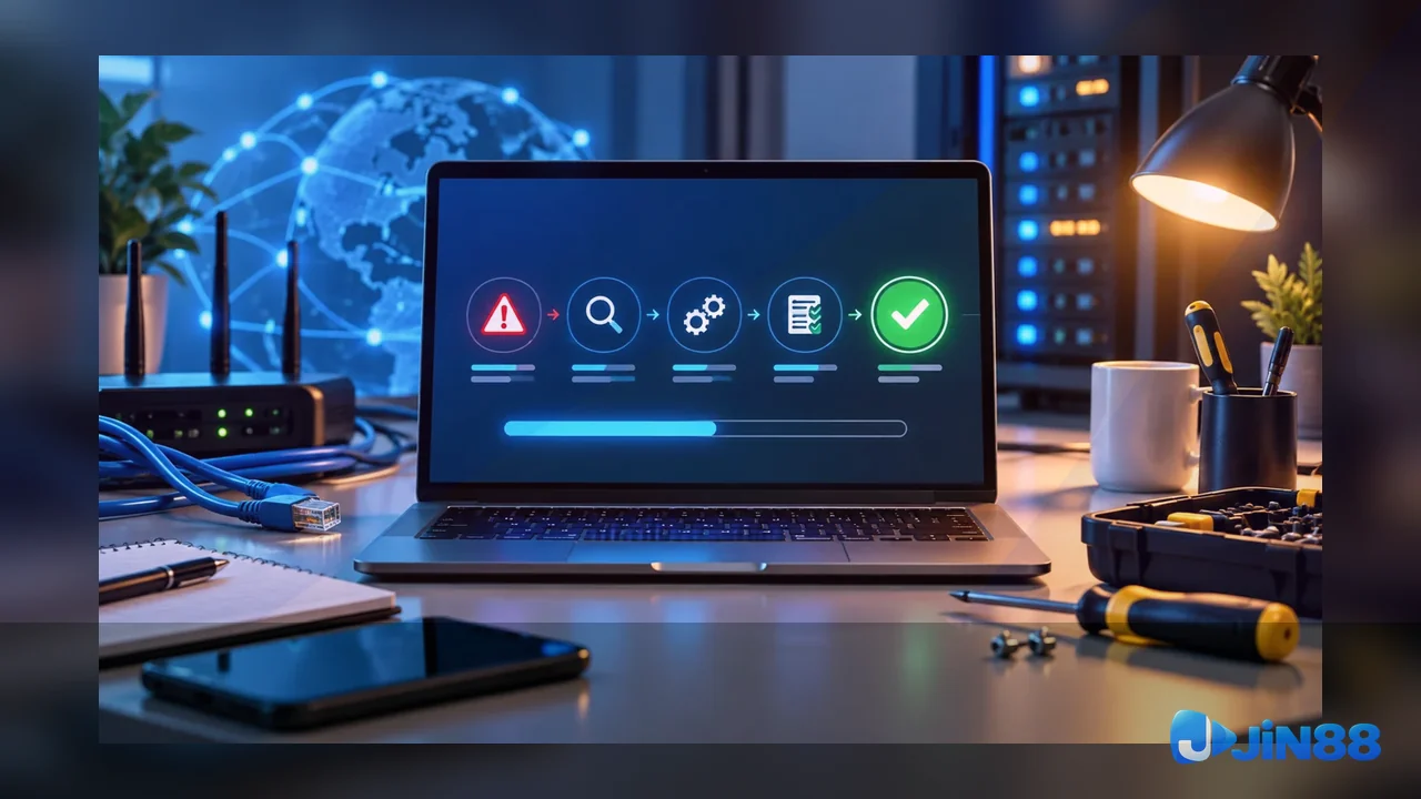 Danh sách kiểm tra Login trước khi tiếp tục – checklist trước khi liên hệ hỗ trợ cho người cần đối chiếu